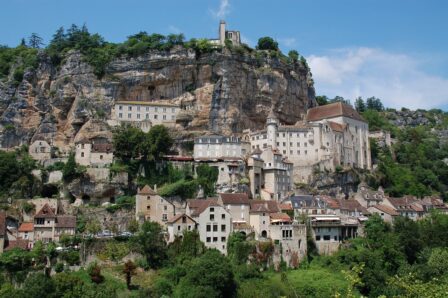 ROCAMADOUR. Najczęściej zwiedzana wioska Francji.