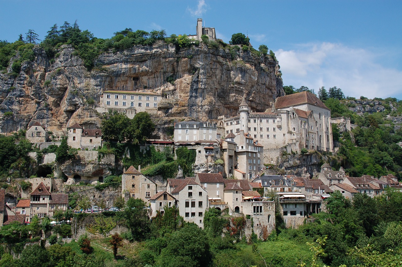 ROCAMADOUR. Najczęściej zwiedzana wioska Francji.